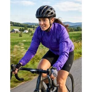 Pearl Izumi Women's SELECT Barrier Cycling Jacket Medium Purple Windbreaker